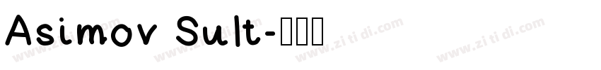 Asimov SuIt字体转换
